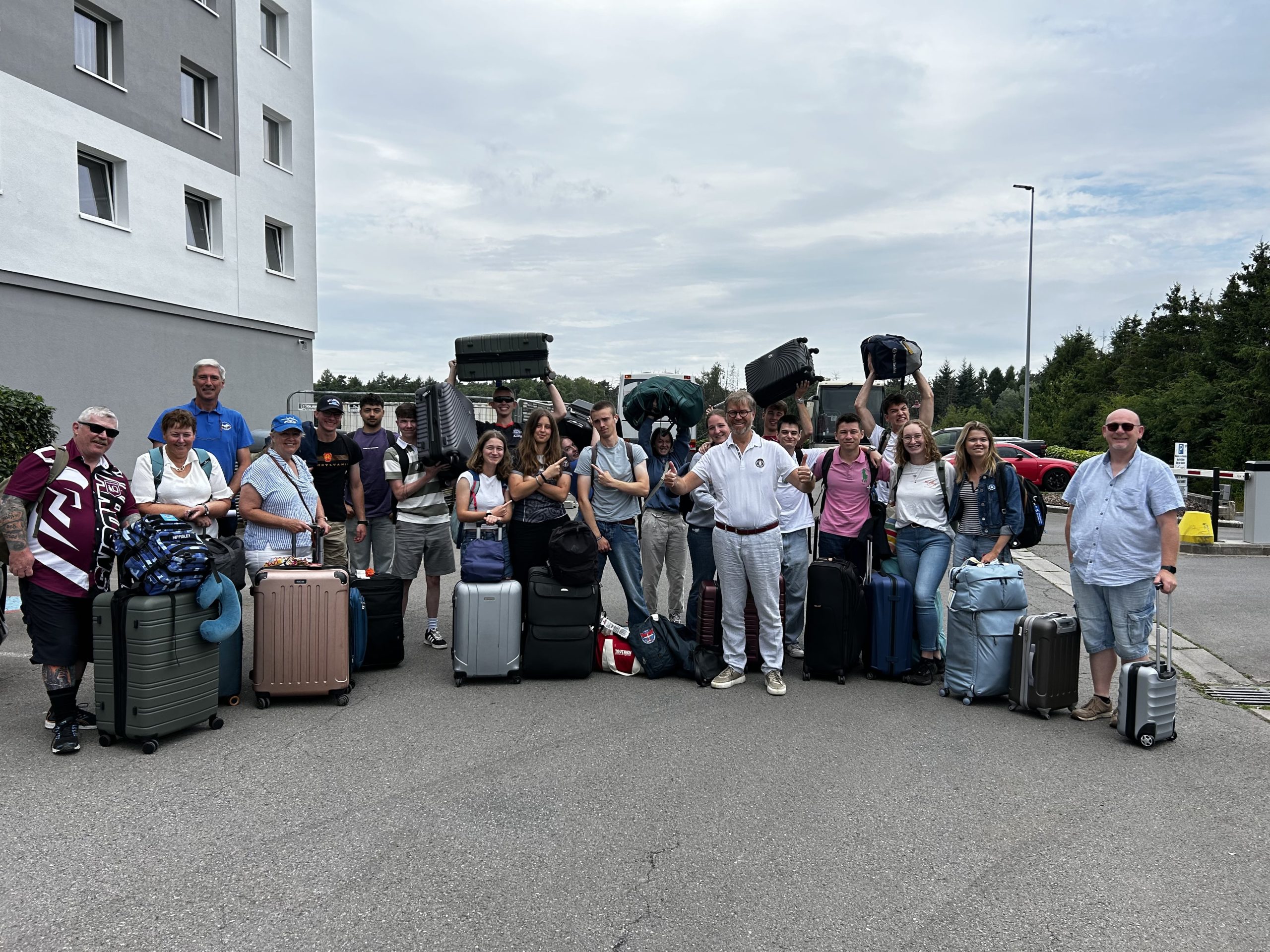Loftkadetten: Luxembourg Welcomes International Air Cadets for a Two-Day Visit