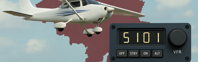Flying in Belgium This Season? Know When to Squawk 5101 or 2000