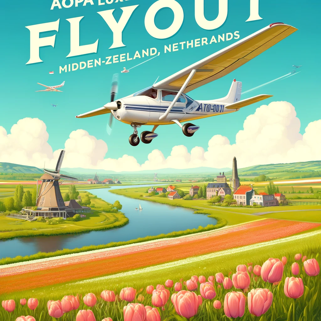 AOPA fly-out Midden Zeeland 