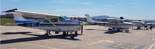 Luxembourg visit to Fly-In Saint YAN 2020